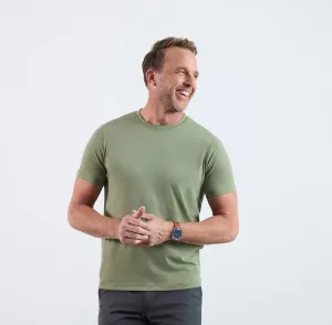 Threshold Crew Neck T-Shirt Slim Fit - Sage Green