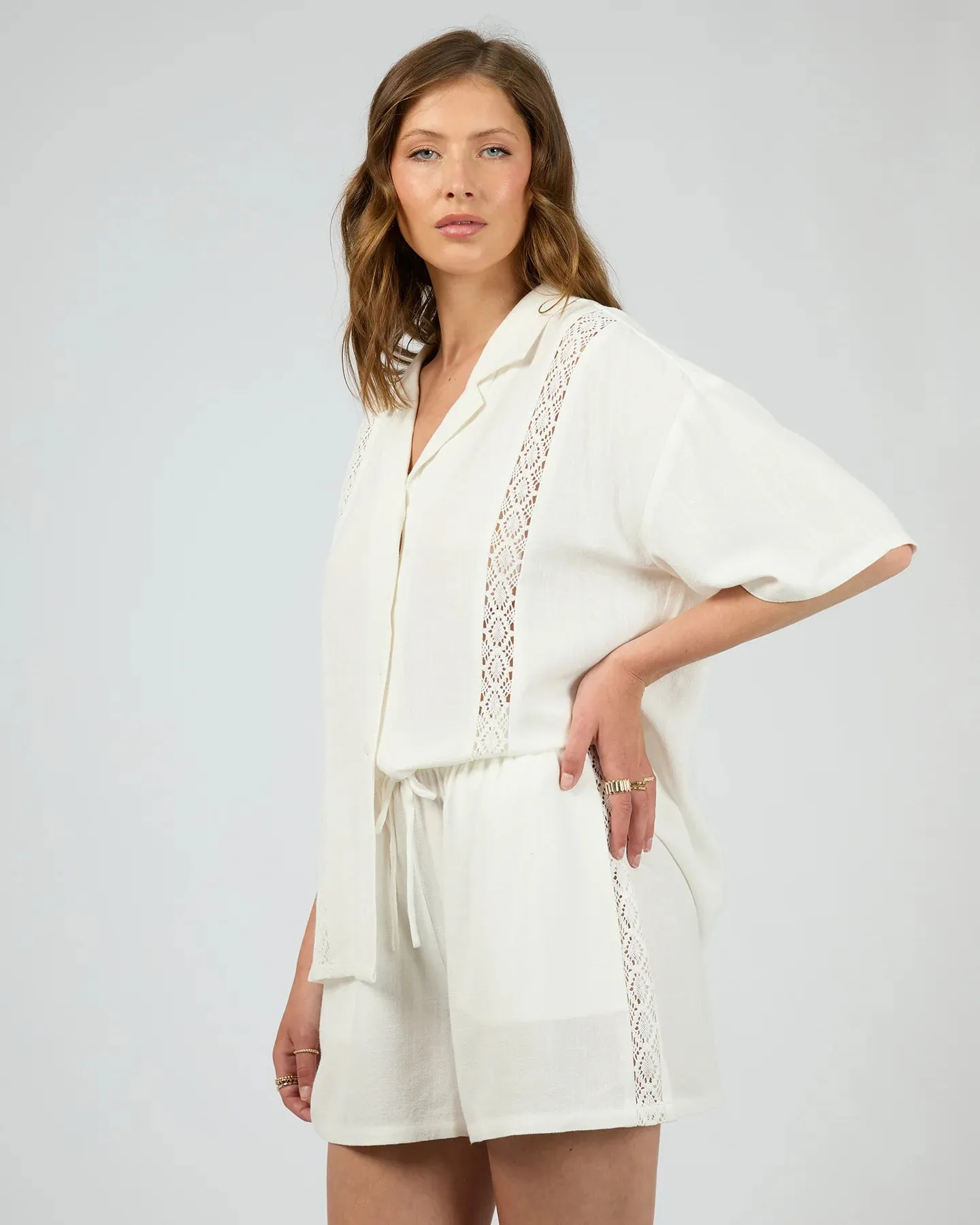 Toledo Shirt - Vintage White