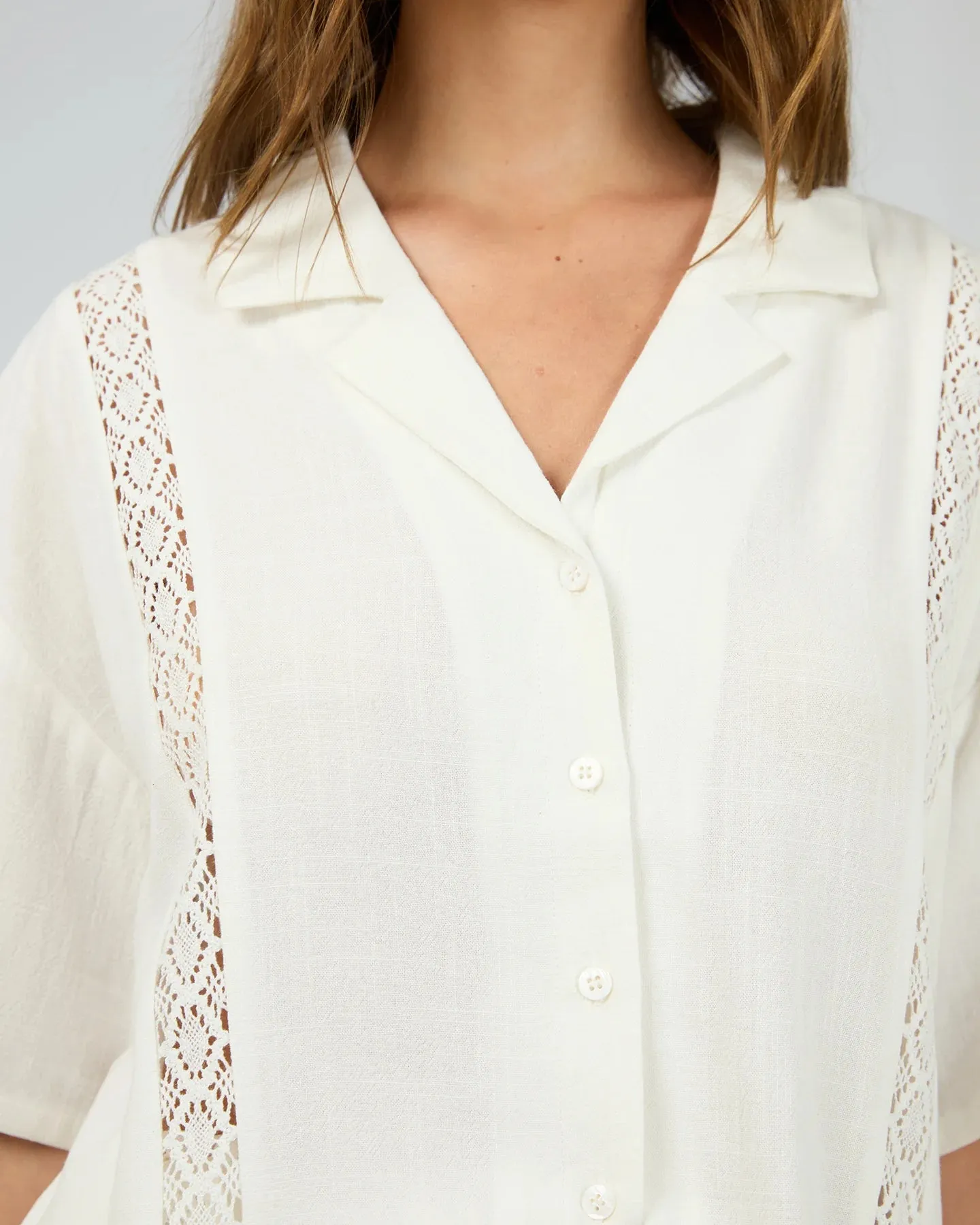 Toledo Shirt - Vintage White