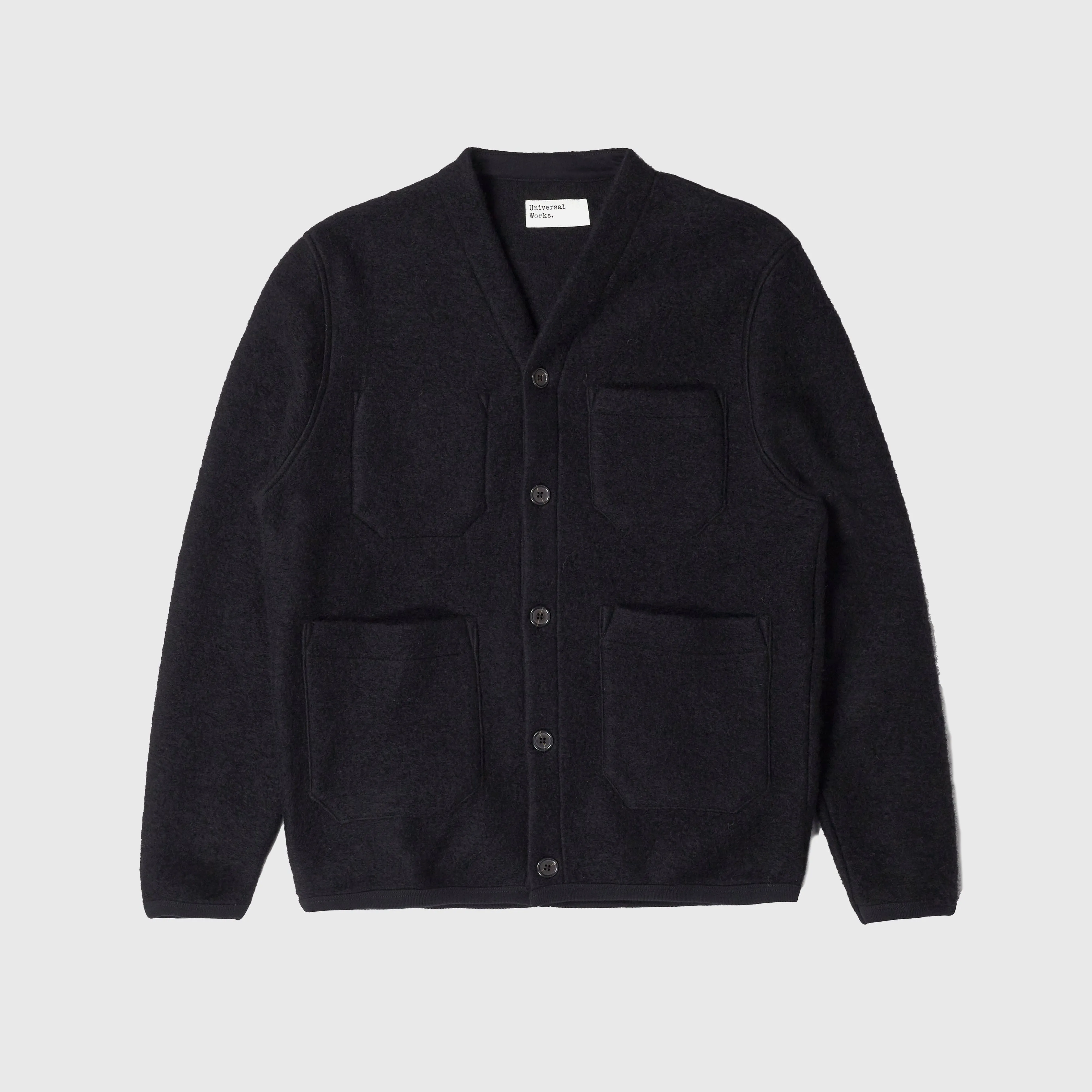 Universal Works Cardigan - Black
