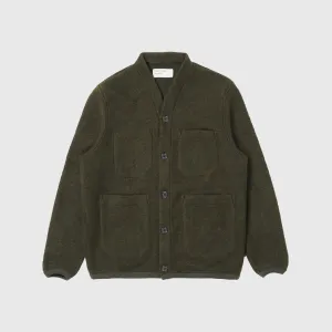 Universal Works Cardigan - Olive