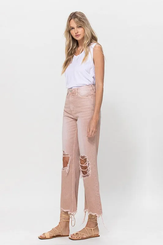 Vervet by Flying Monkey 90's Vintage Crop Flare Jeans