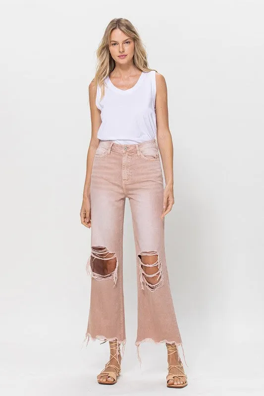 Vervet by Flying Monkey 90's Vintage Crop Flare Jeans