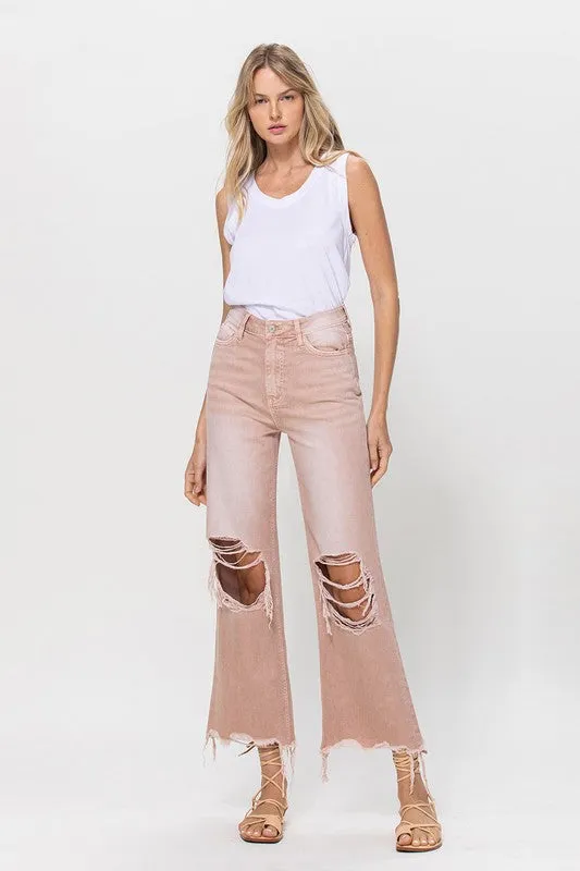 Vervet by Flying Monkey 90's Vintage Crop Flare Jeans