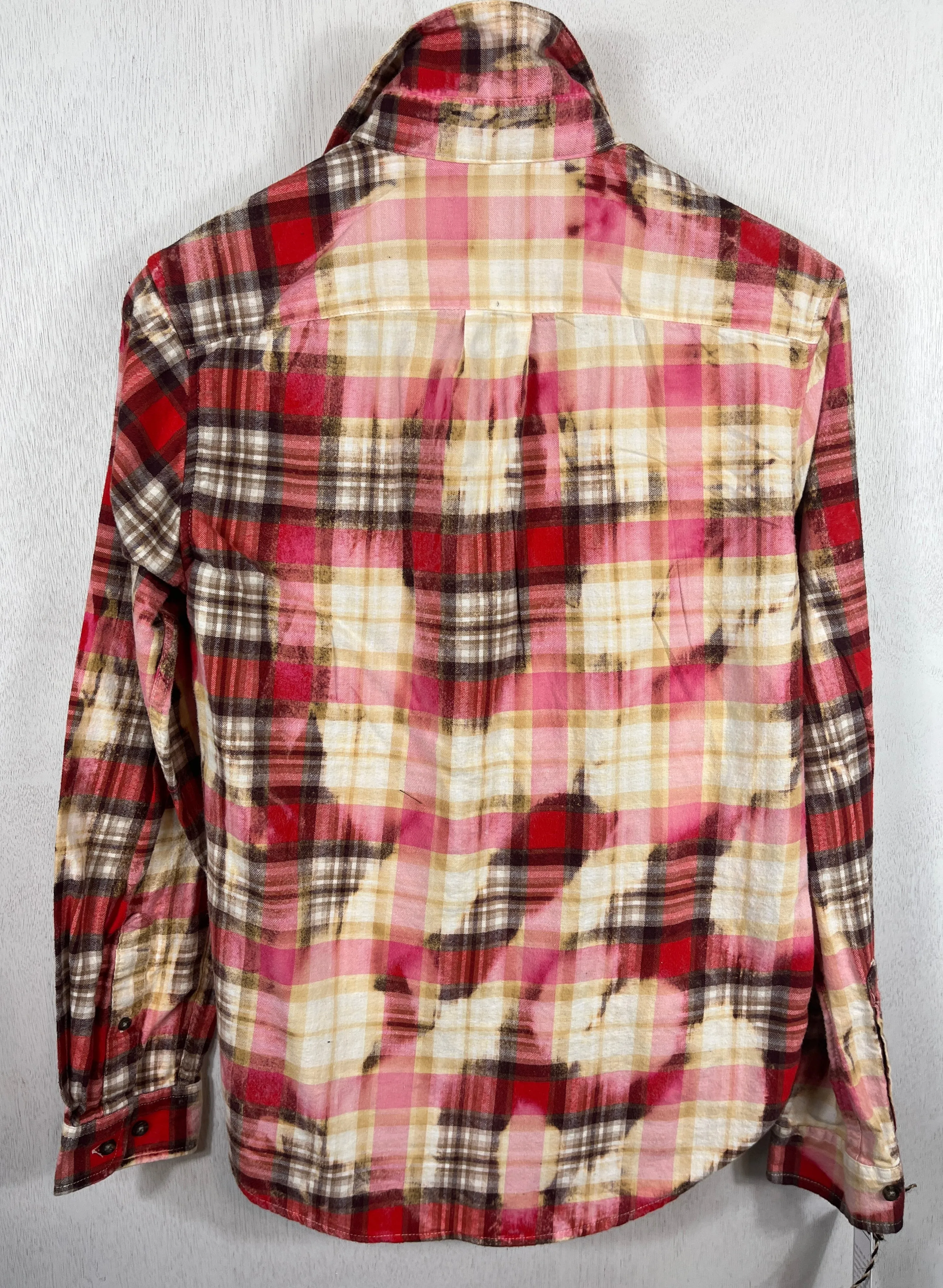 Vintage Red, White, Black and Pink Size Small