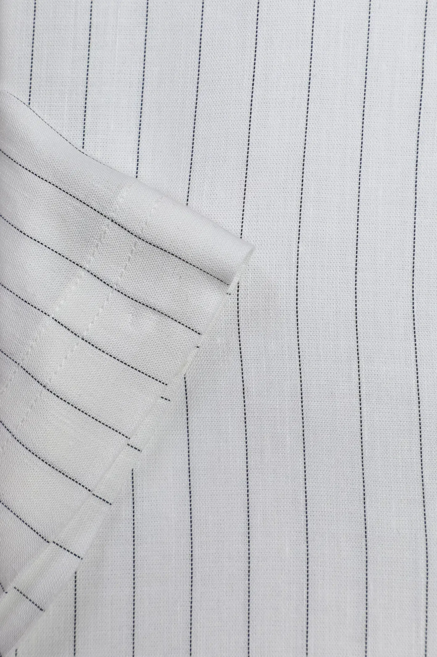 White Stripe Formal Shirt (Half Sleeves)