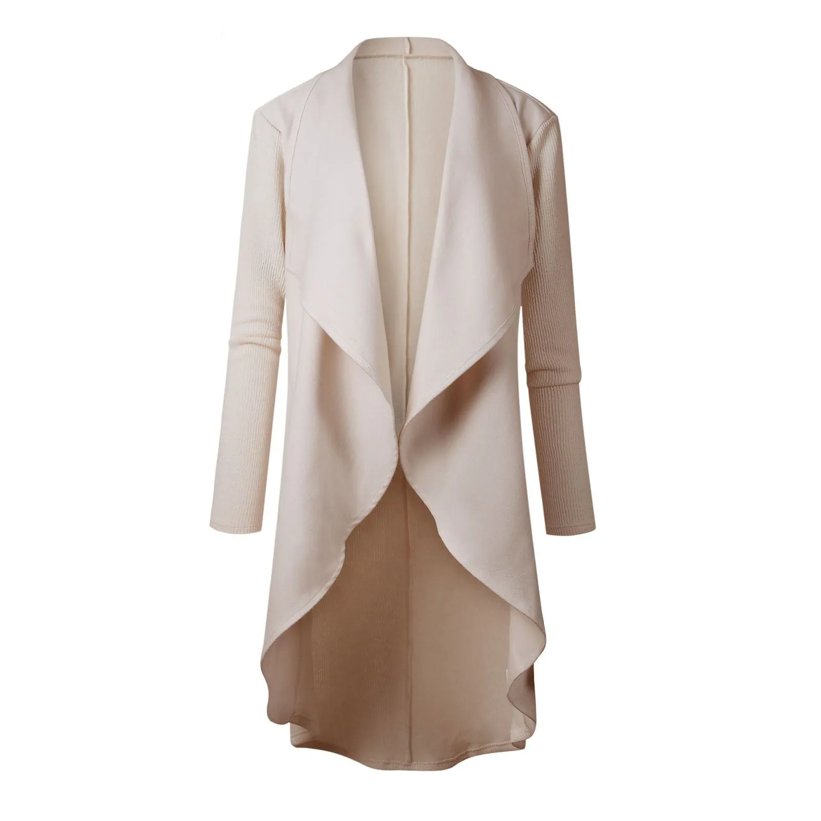 Women Winter Knitted Sweater Long Overcoat Cardigan Coat