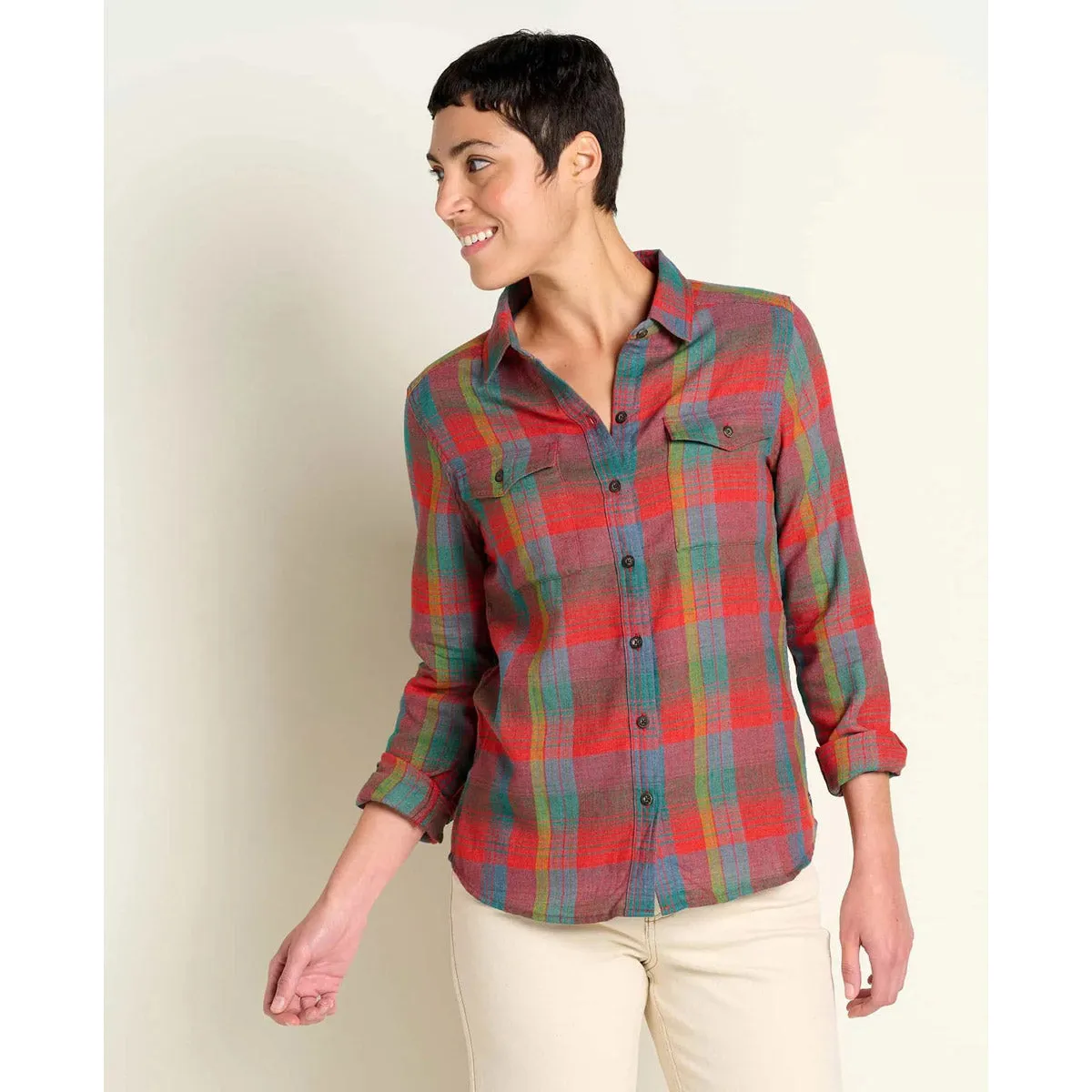 Women's Re-Form Flannel Long Sleeve Shirt